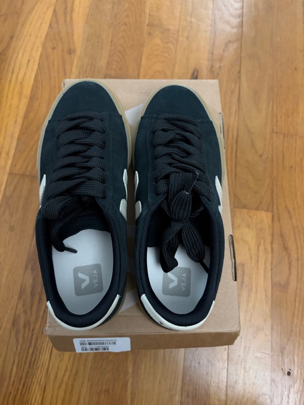 Veja Campo Bold Suede Sneakers - Picture 3 of 5